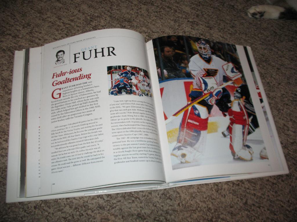 Hockey Hall of Fame. Book of Goalies. (NHL) 3