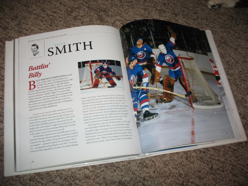 Hockey Hall of Fame. Book of Goalies. (NHL) 4