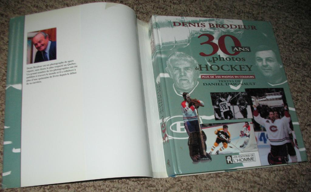 Denis Brodeur. 30 Ans de Photos de Hockey (NHL) 1