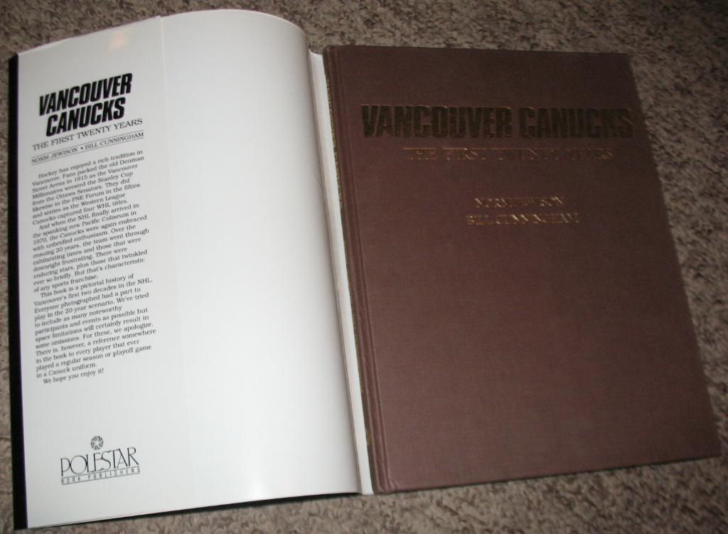 Vancouver Canucks. The First Twenty Years (NHL) 1