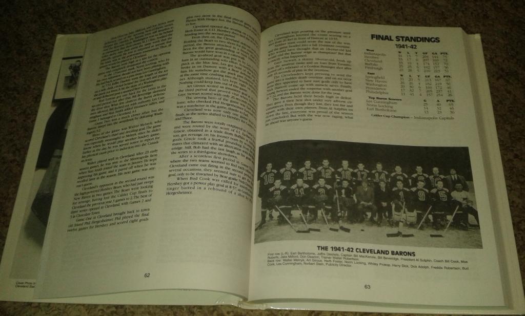 Forgotten Glory. The Story of Cleveland Barons Hockey 1