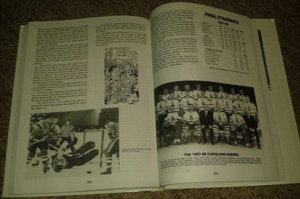 Forgotten Glory. The Story of Cleveland Barons Hockey 5