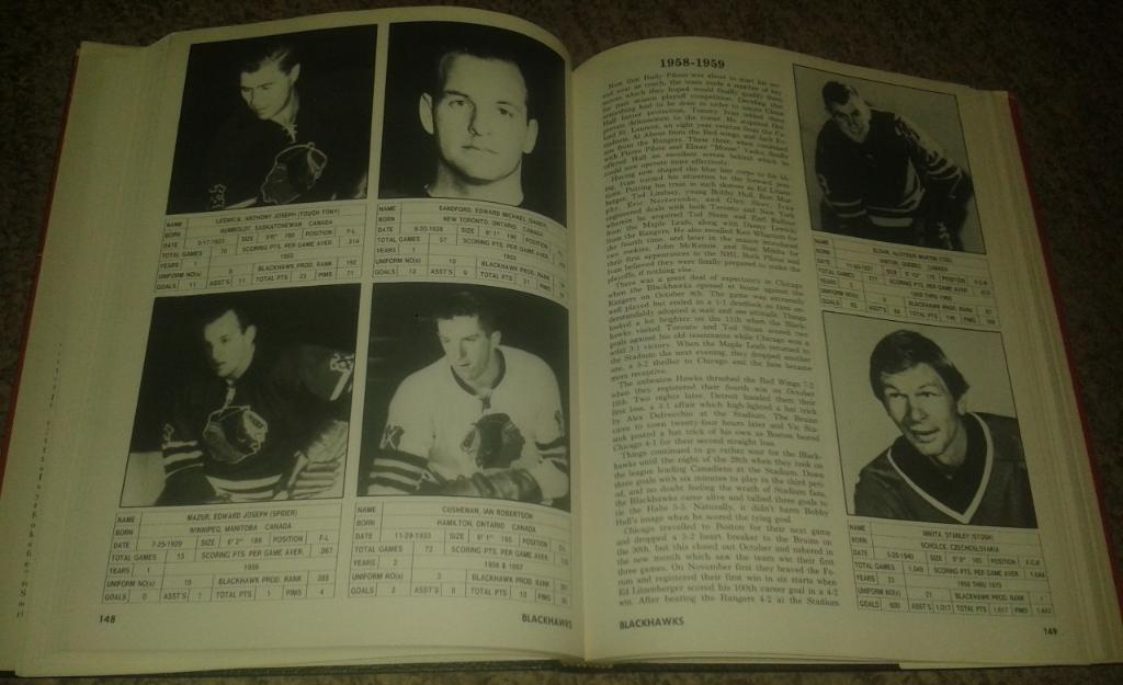 Chicago Blackhawks. A Sixty Year History 1926-1986 (1986, NHL) 2