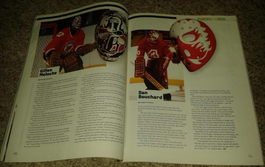 Greatest Masks of All Time (The Hockey News. Коллекционное издание) 3