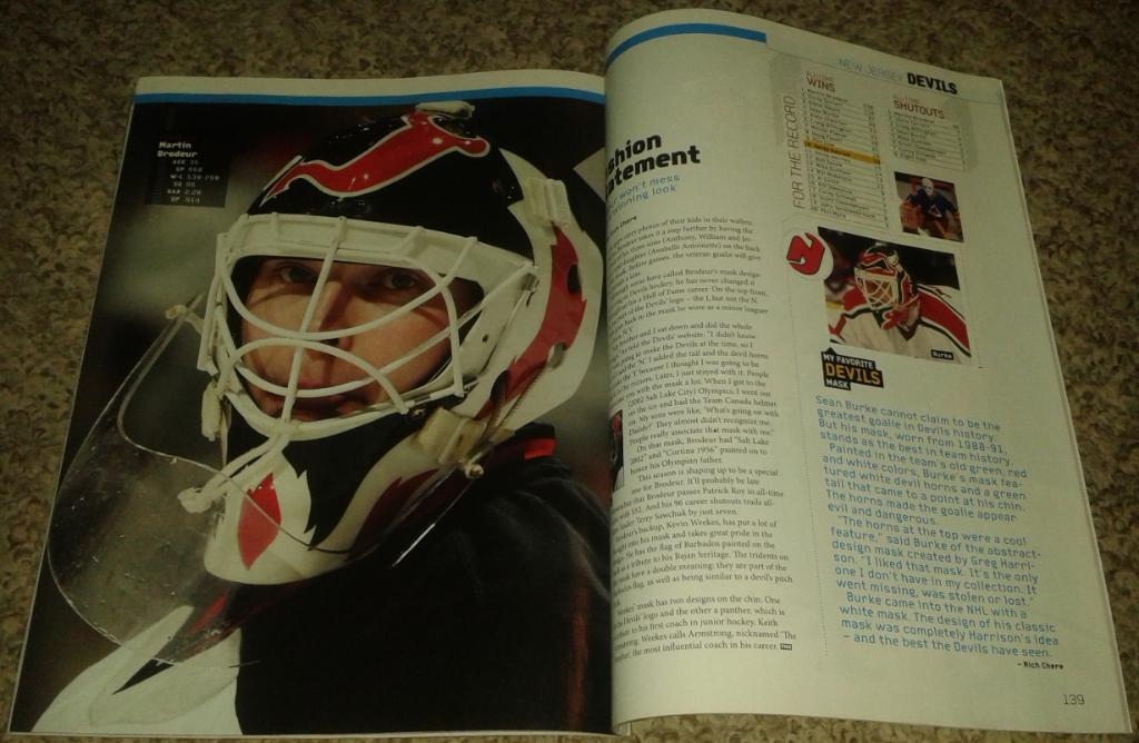 Greatest Masks of All Time (The Hockey News. Коллекционное издание) 6