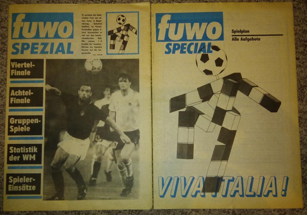 Комплект еженедельника Die Neue Fussball-Woche за 1990 год 1