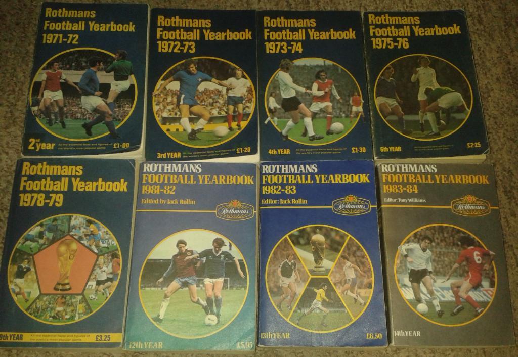 Rothmans Football Yearbook 1977-78 - 1980-81(Выпуски 8-11)