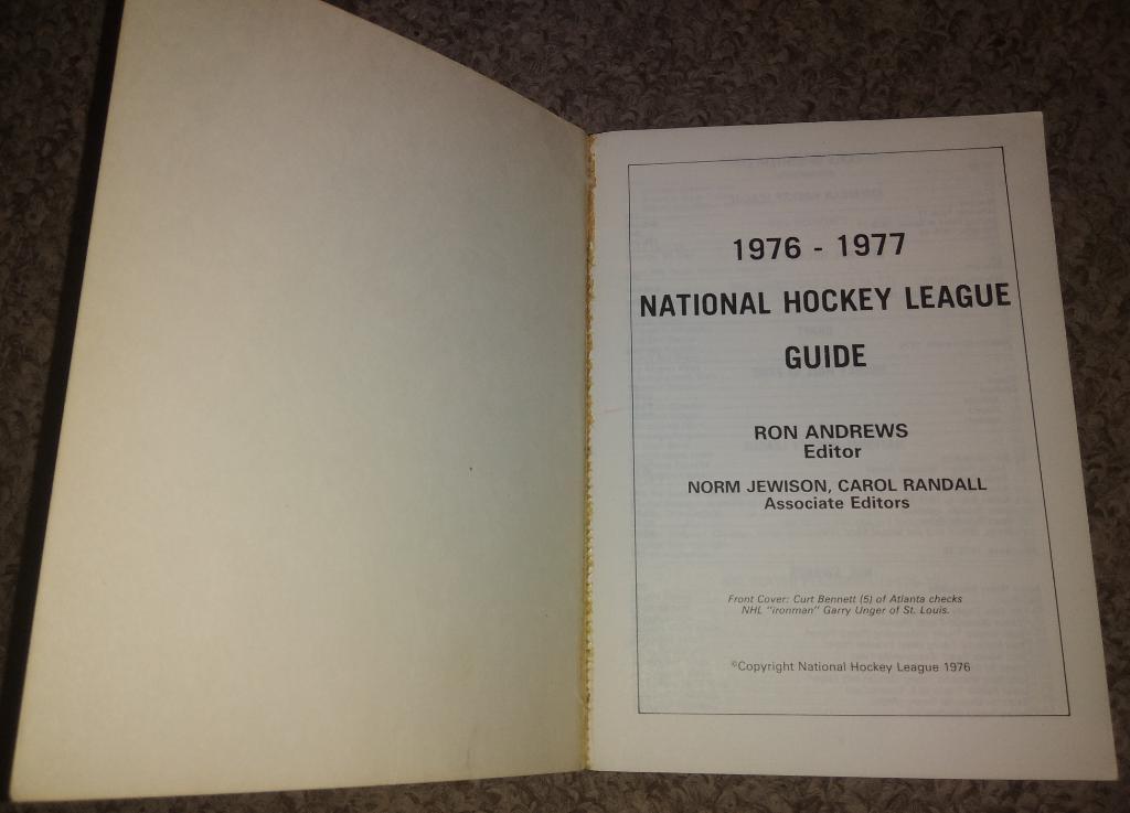 1976-77 National Hockey League Guide 3