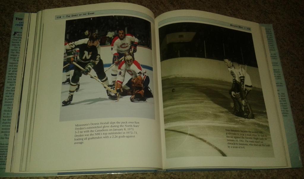 The spirit of the Game.Exceptional Photographs from the Hockey Hall of Fame.NHL 4