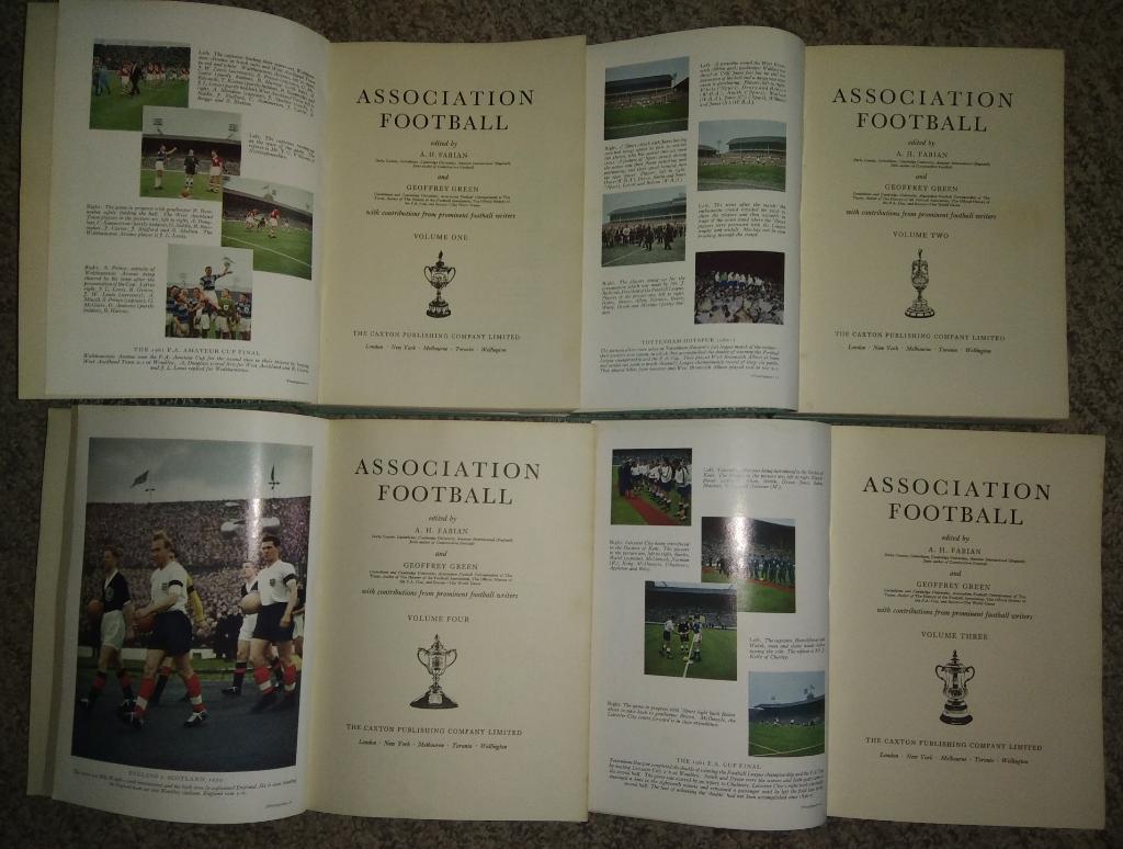 Association Football (История английского футбола в 4 томах) 1