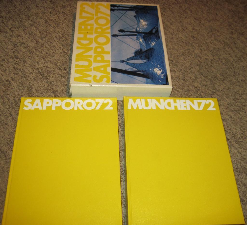Munchen'72, Sapporo'72. Фотоальбом в 2 томах.