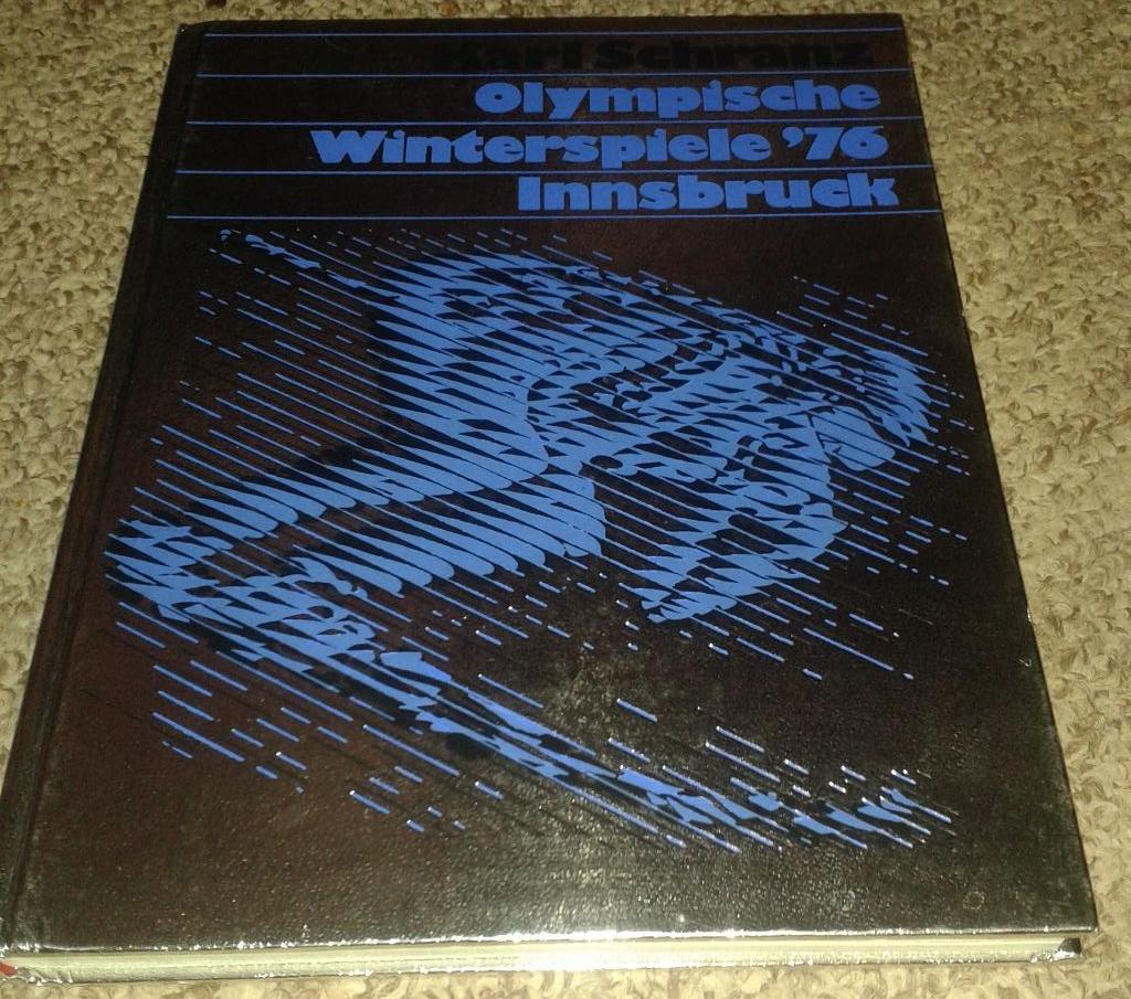 Olympische Winterspiele'76. Innsbruck (автограф Карла Шранца)