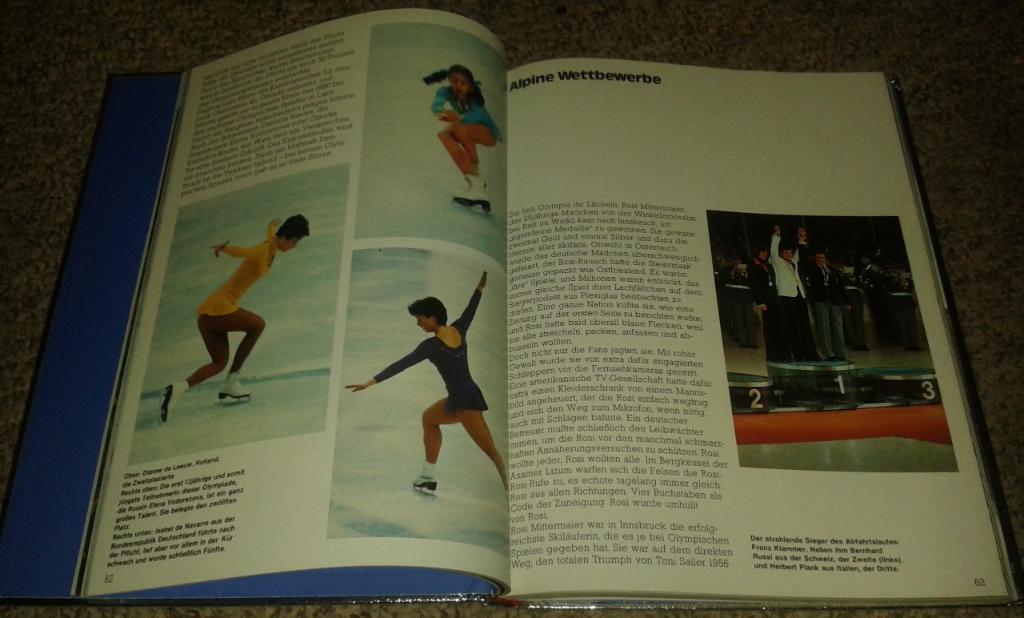 Olympische Winterspiele'76. Innsbruck (автограф Карла Шранца) 1
