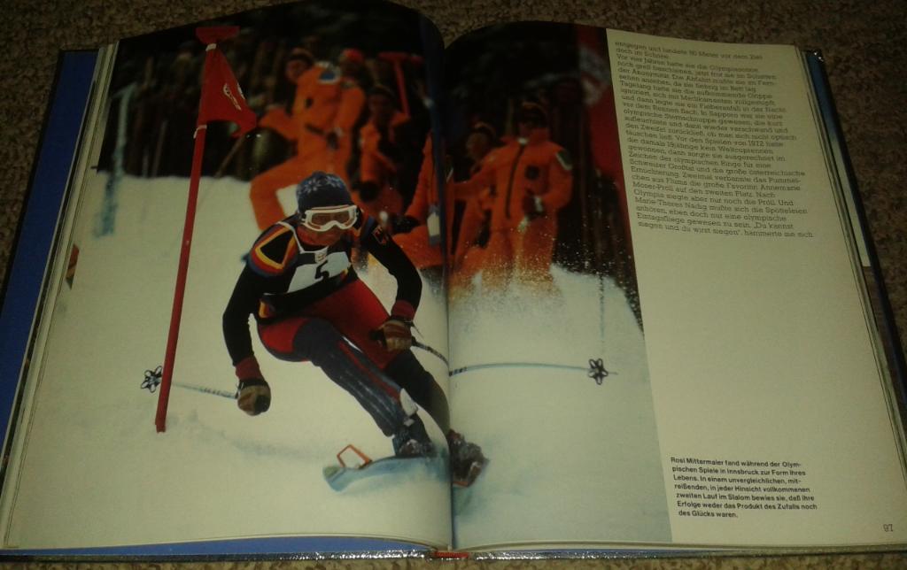 Olympische Winterspiele'76. Innsbruck (автограф Карла Шранца) 2