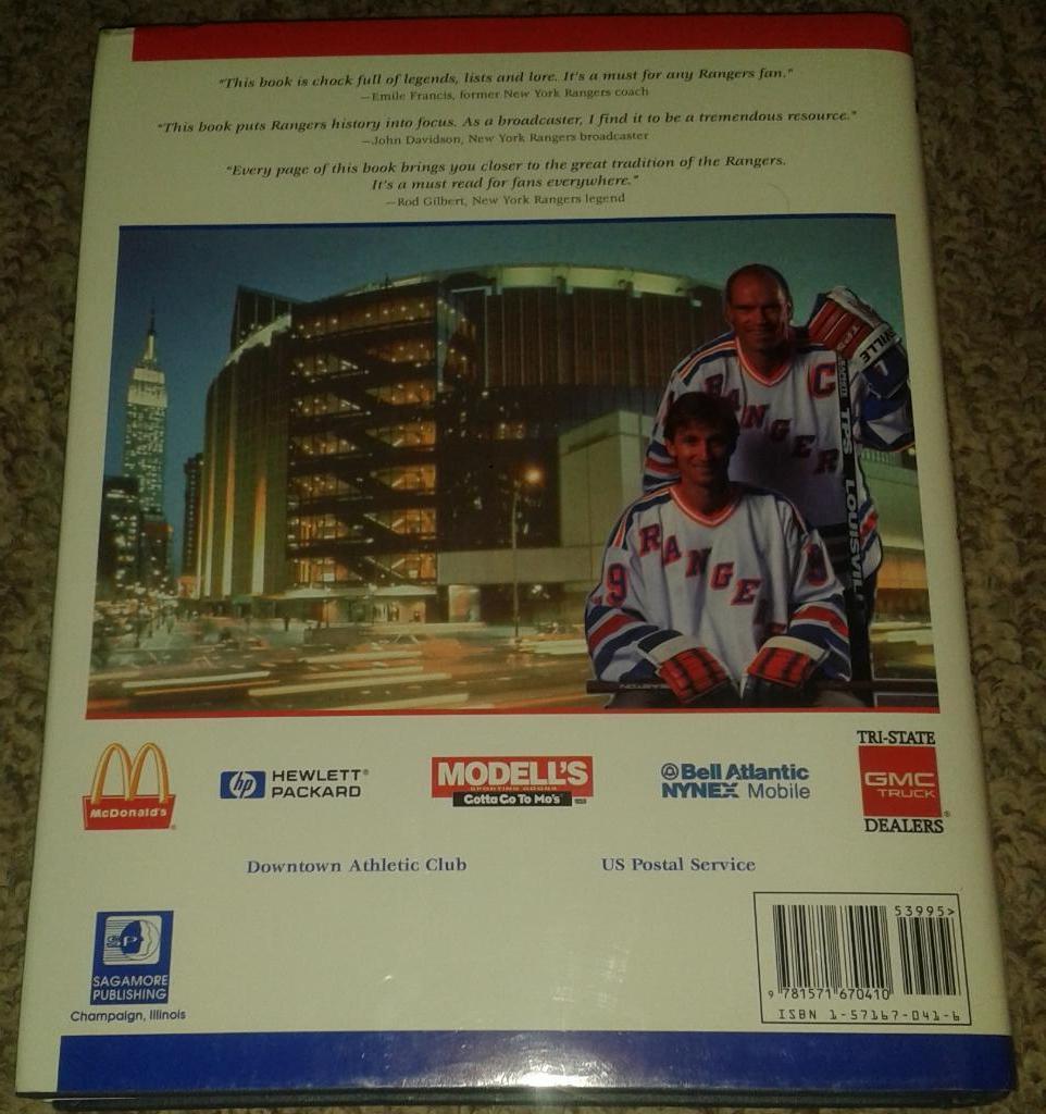 The New York Rangers. Broadway's Longest-Running Hit (1996, NHL) 6