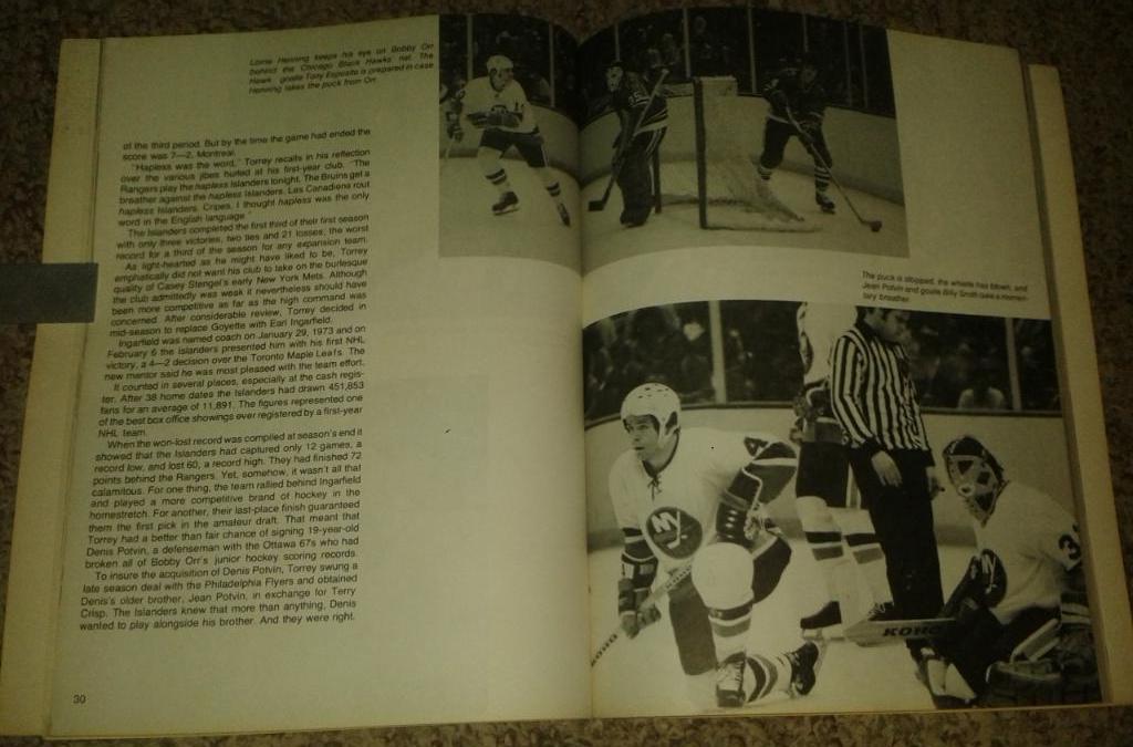 The Triumphant Islanders. Hockey's New Dynasty (NHL, 1976) 1