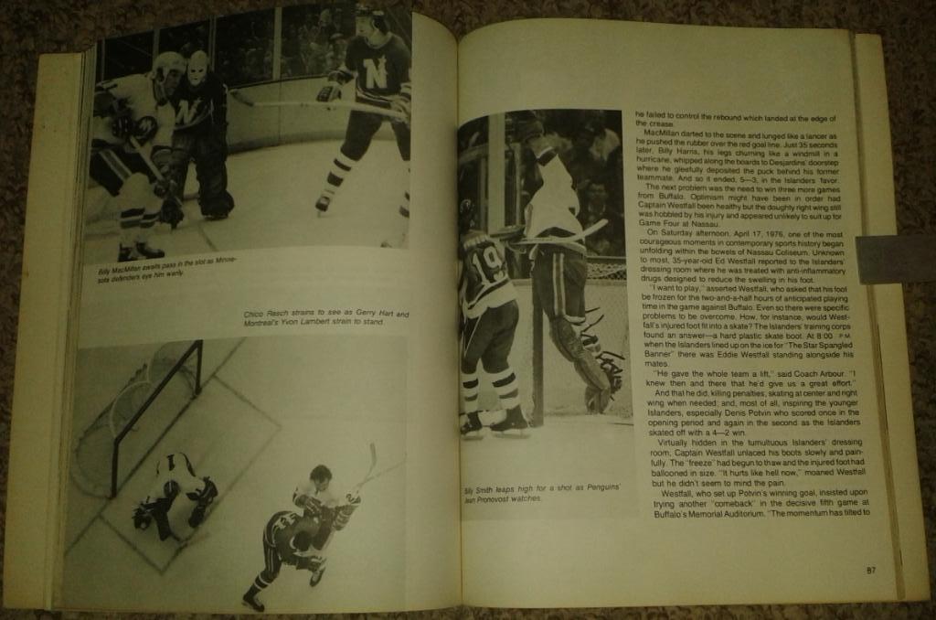 The Triumphant Islanders. Hockey's New Dynasty (NHL, 1976) 4
