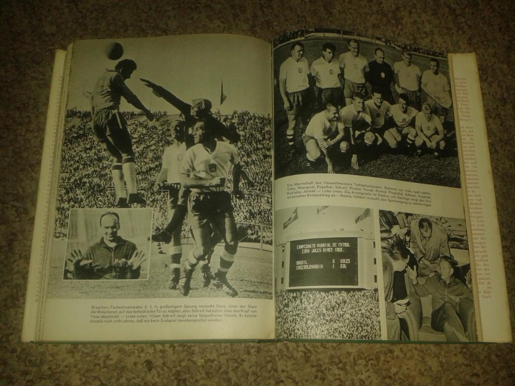 VII. Fussball Weltmeisterschaft. Chile 1962 7