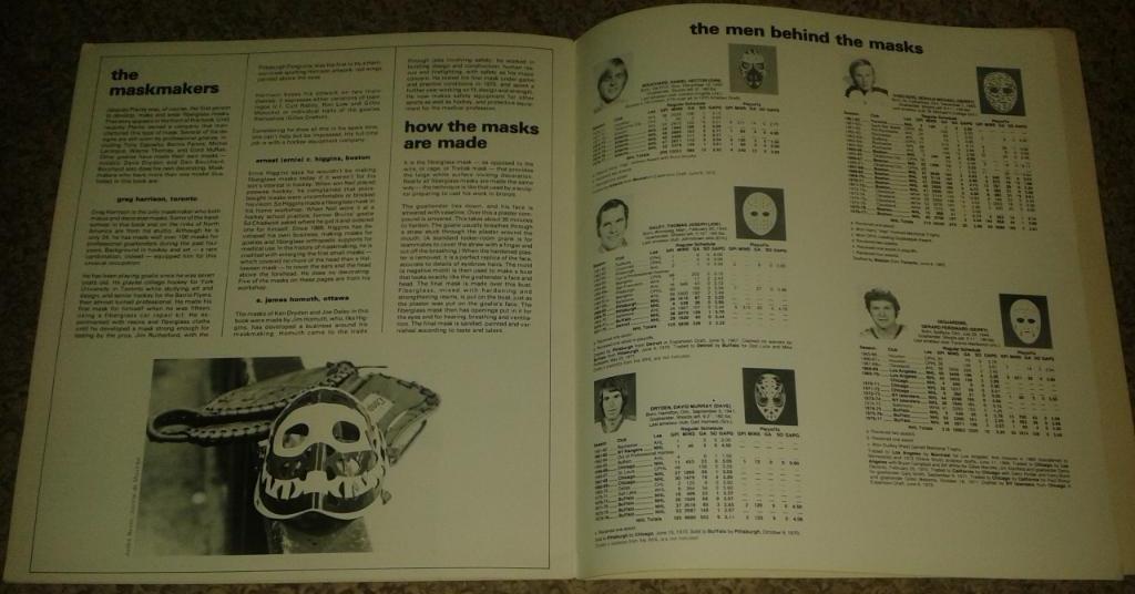 Hockey Masks and the Great Goalies who Wear Them (1977) 5