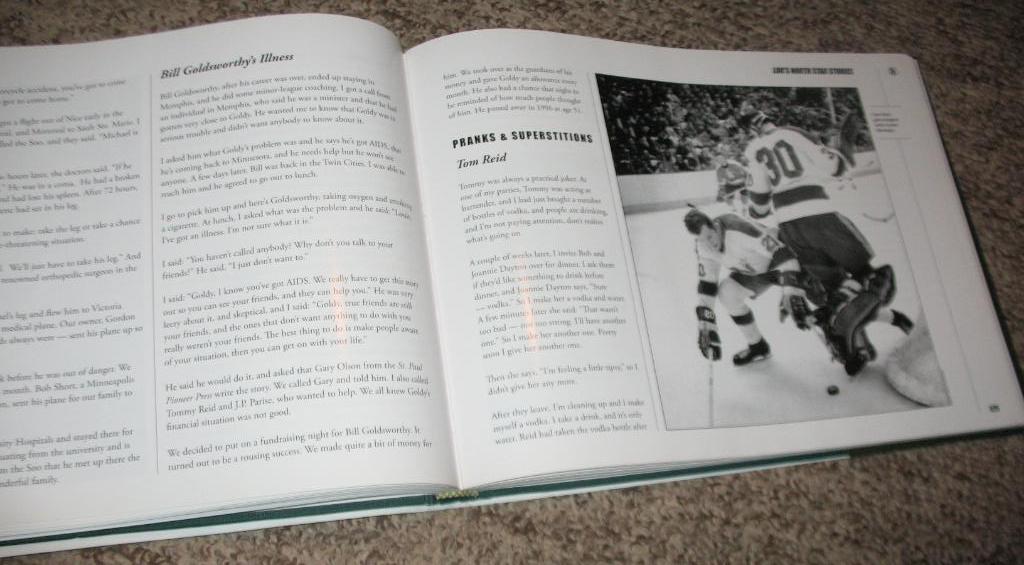 Minnesota North Stars. History and Memories (с автографом автора) (NHL) 4