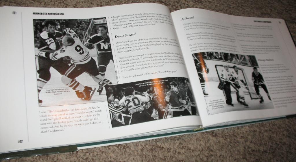 Minnesota North Stars. History and Memories (с автографом автора) (NHL) 7