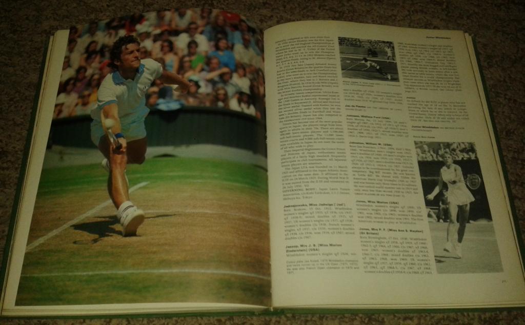 The Tennis Encyclopedia (Англия, 1974) 3