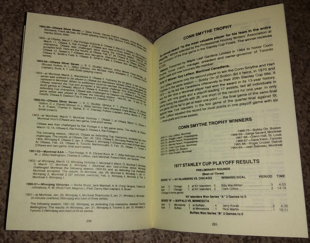 1977-78 National Hockey League Guide 1