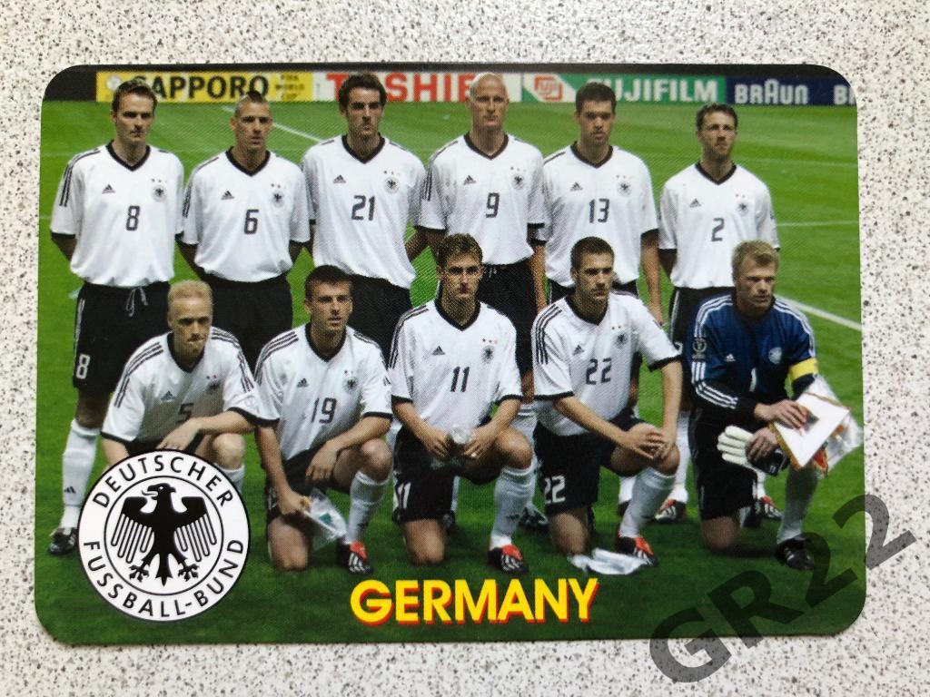 Календарик. Сборная Германии по футболу