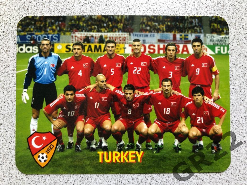 Календарик. Сборная Турции по футболу
