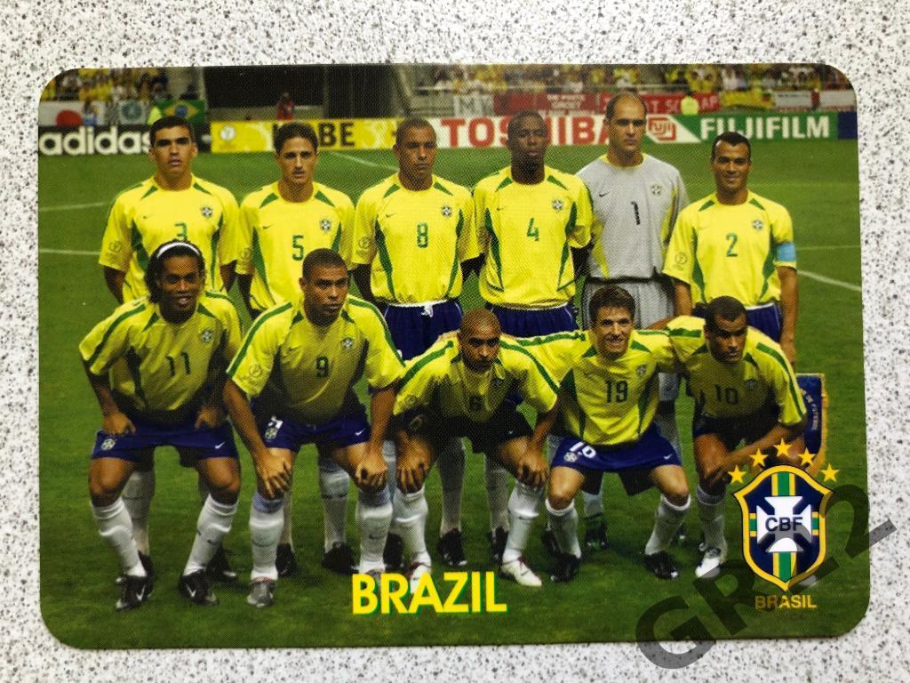 Календарик. Сборная Бразилии по футболу