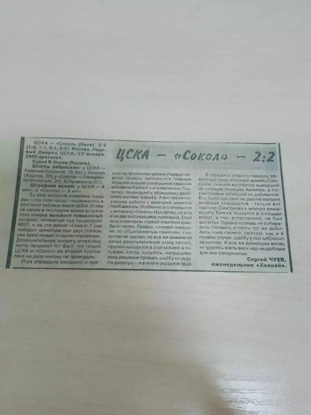 ЦСКА-Сокол 1996