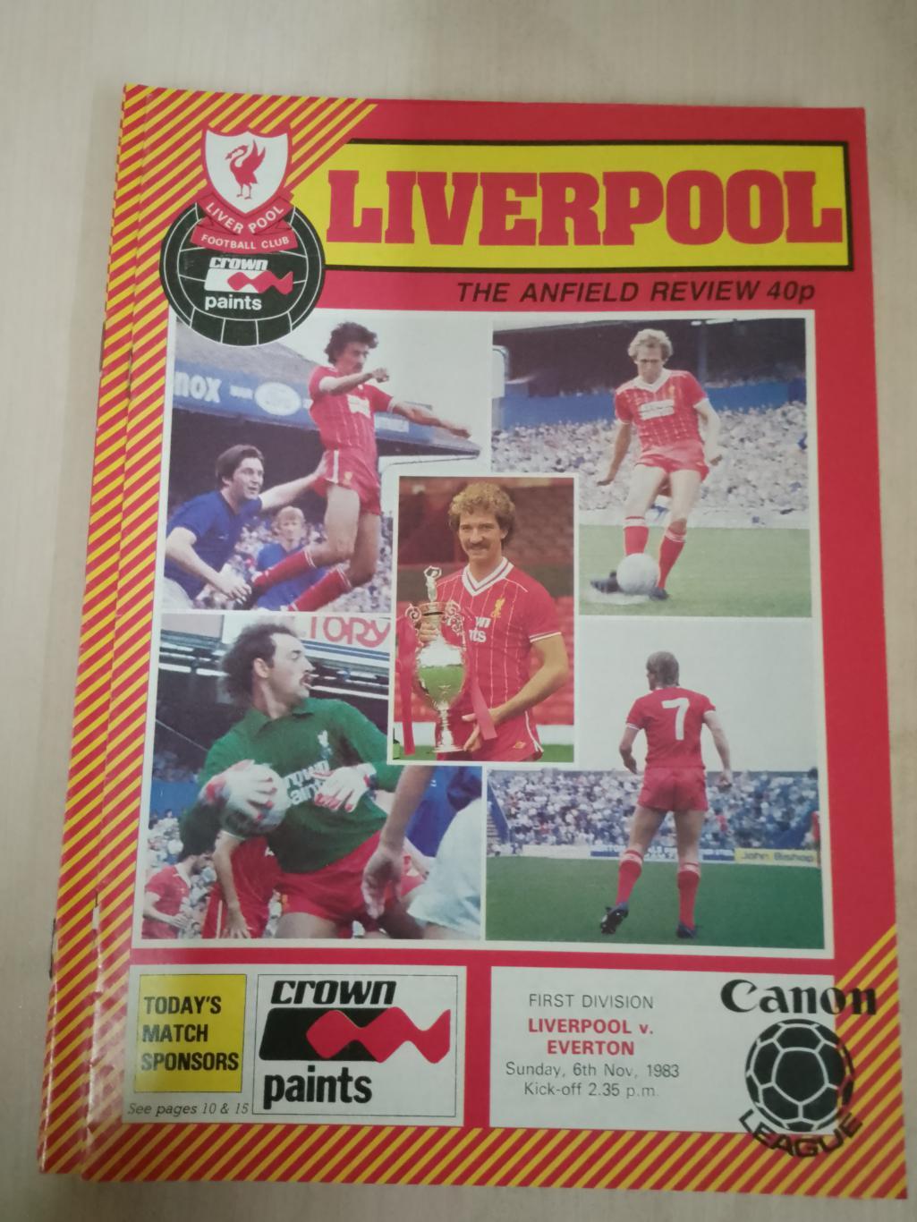 Ливерпуль-Эвертон 6 ноября 1983