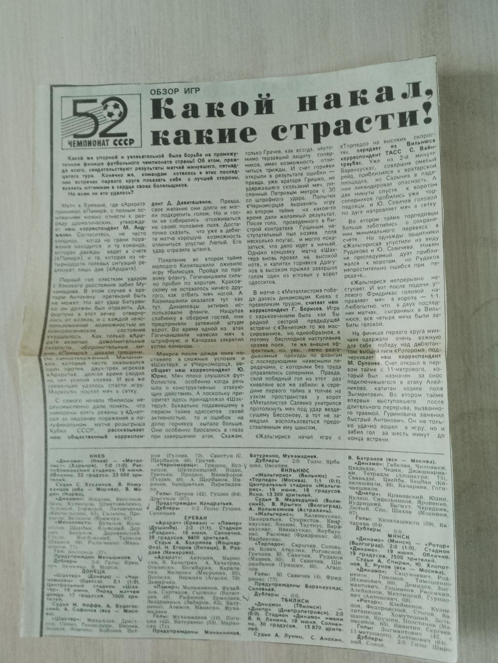 Шахтер, Киев,Днепр,Ротор,Торпедо 1989