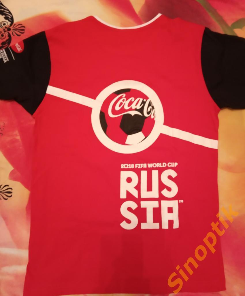 Футболка Чемпионат Мира FIFA 2018 Coca-Cola/Кока Кола M/46-48 2