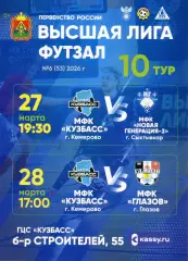 Восток высш.лига10 тур Кемерово 27-28.03.26 Норильск/Красноярск Глазов Сыктывкар
