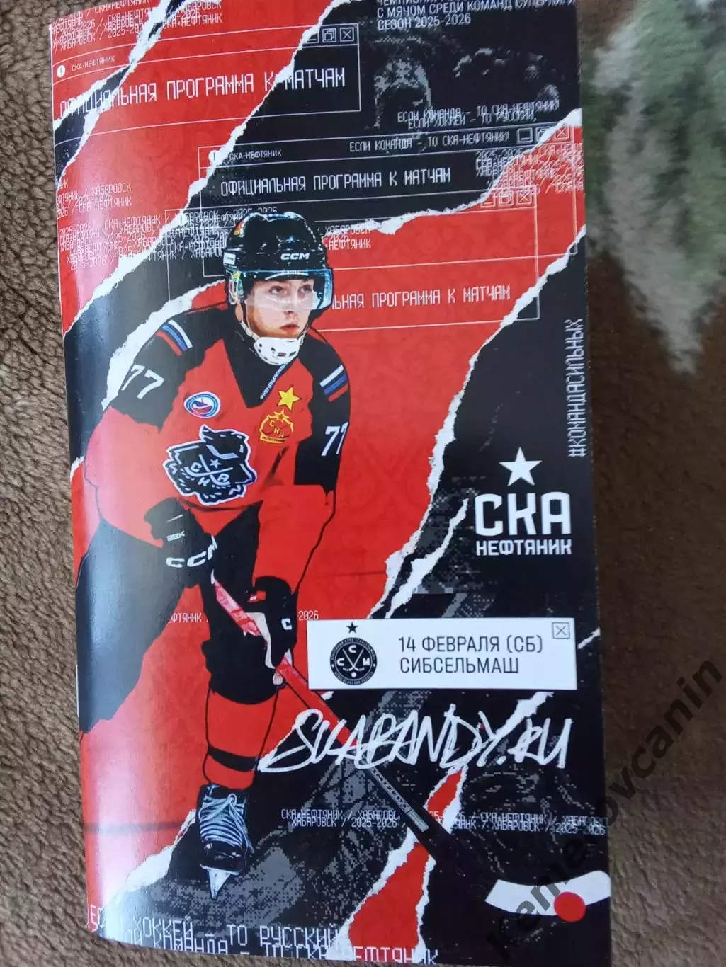 СКА-Нефтяник Хабаровск - Сибсельмаш Новосибирск 14.02.2026 Суперлига 2025/2026