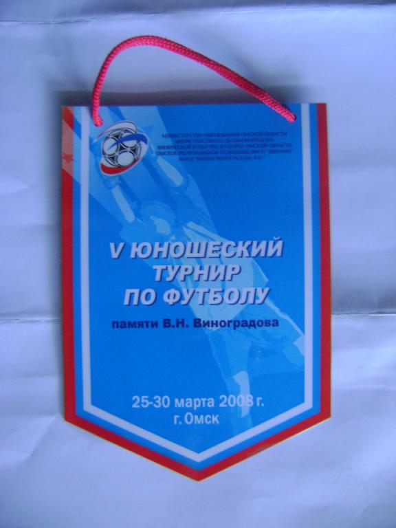 V юношеский турнир по футболу памяти В.Н.Виноградова, 25-30.03.2008, Омск