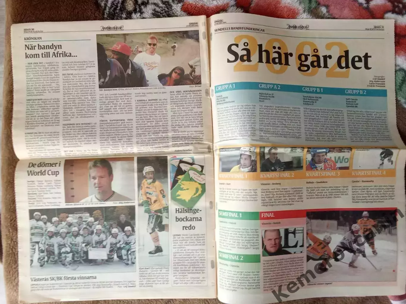 Кубок мира 2002 Юсдаль Швеция Архангельск Хабаровск Нижний Новгород 1