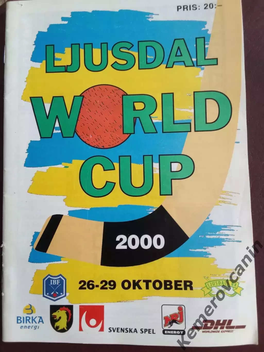 Кубок мира 26-29.10.2000 Швеция Волга Ульян Водник Архангельск Енисей Красноярск