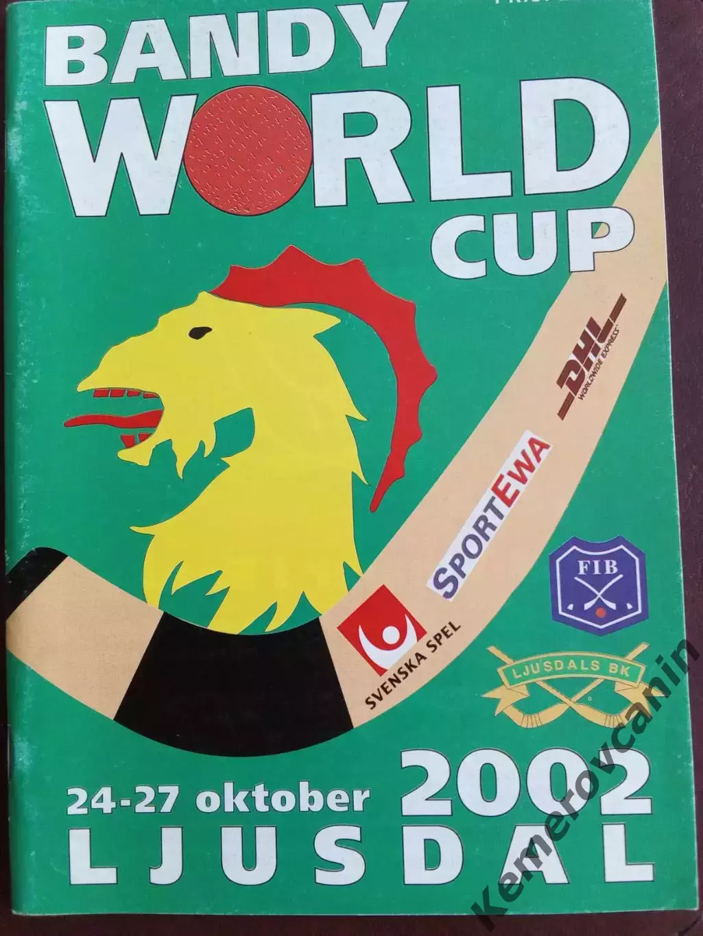 Кубок мира 24-27.10.2002 Швеция Водник Архангельск Хабаровск Ста Нижний Новгород