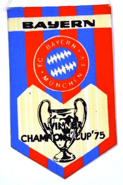 ФК Бавария Мюнхен Германия - Кубок Европейских Чемпионов 1975 г
