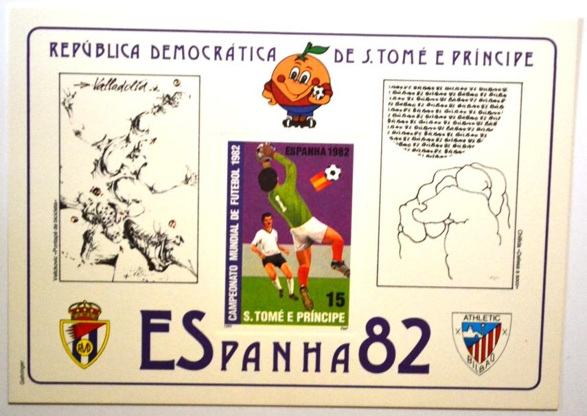 С.Томе и Принсипи(S.Tome Principe).Чемпионат мира по футболу в Испании 1982г(5)