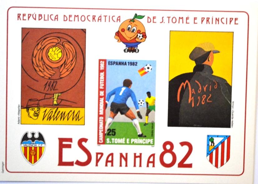 С.Томе и Принсипи(S.Tome Principe).Чемпионат мира по футболу в Испании 1982г(6)