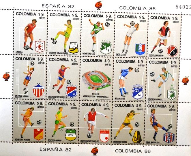 Колумбия (COLOMBIA) - Футбольные клубы Колумбии.