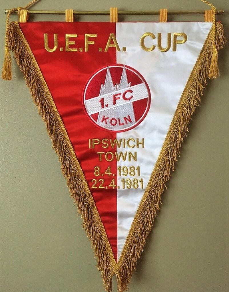 Полуфинал Кубок УЕФА 1981 ФК Кельн Германия - ФК Ипсвич Таун Англия