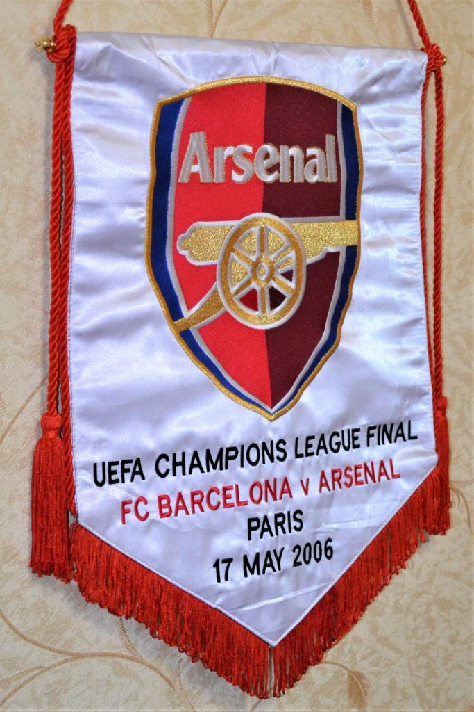 Финал Лига Чемпионов УЕФА 2006г ФК Арсенал Лондон Англия - ФК Барселона Испания 4