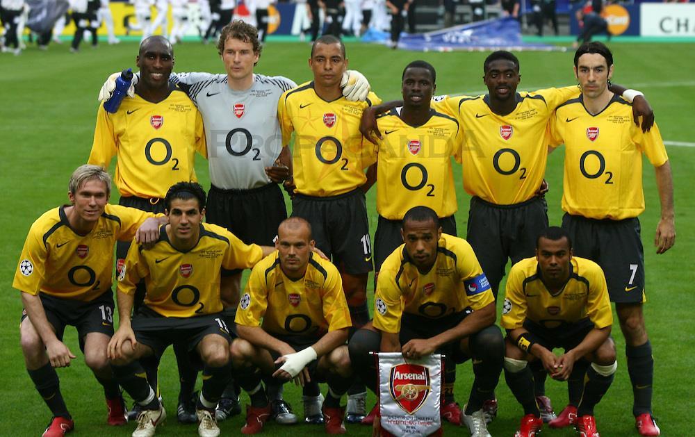 Финал Лига Чемпионов УЕФА 2006г ФК Арсенал Лондон Англия - ФК Барселона Испания 7
