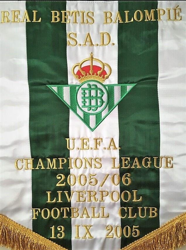 Лига Чемпионов 2005/06 ФК Бетис Севилья Испания - ФК Ливерпуль Англия Группа G 3