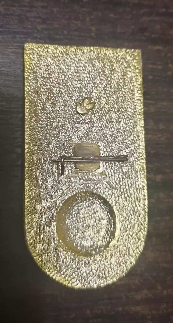 Знак значок футбол Днепр чемпион 1