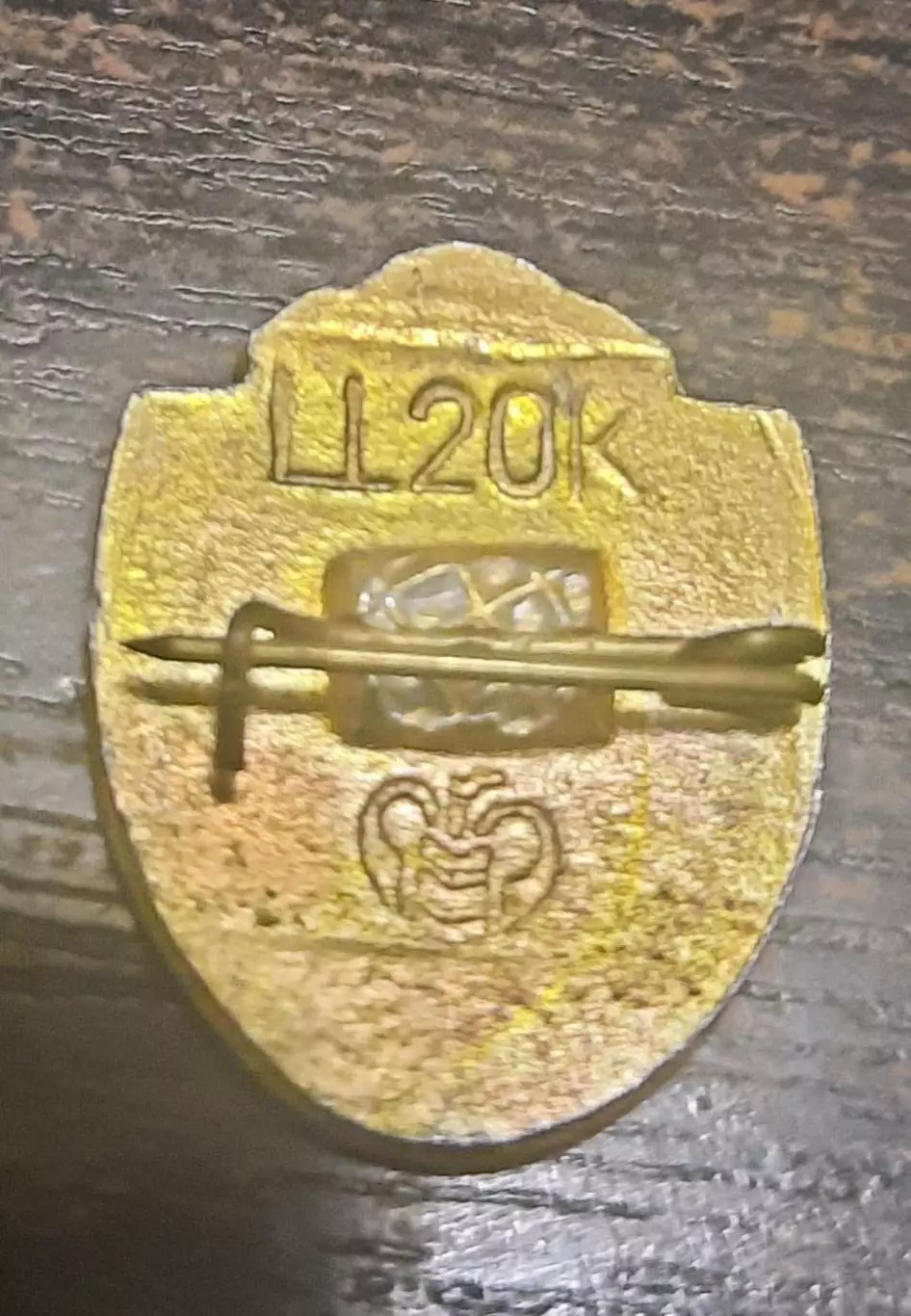 Знак значок футбол Черноморец 1